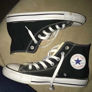 Black Hightop Converse